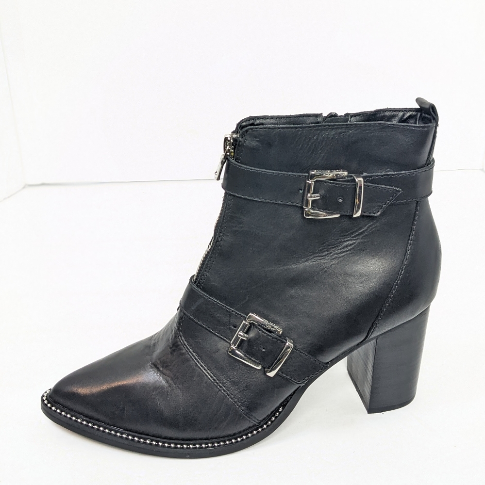 NWOT Steve Madden leather halle boots - Picture 2 of 16